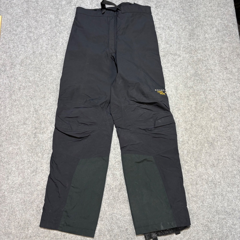 Mountain Hardwear Gore-Tex Snow Pants Black Mens Medium Waterproof Ski Trousers